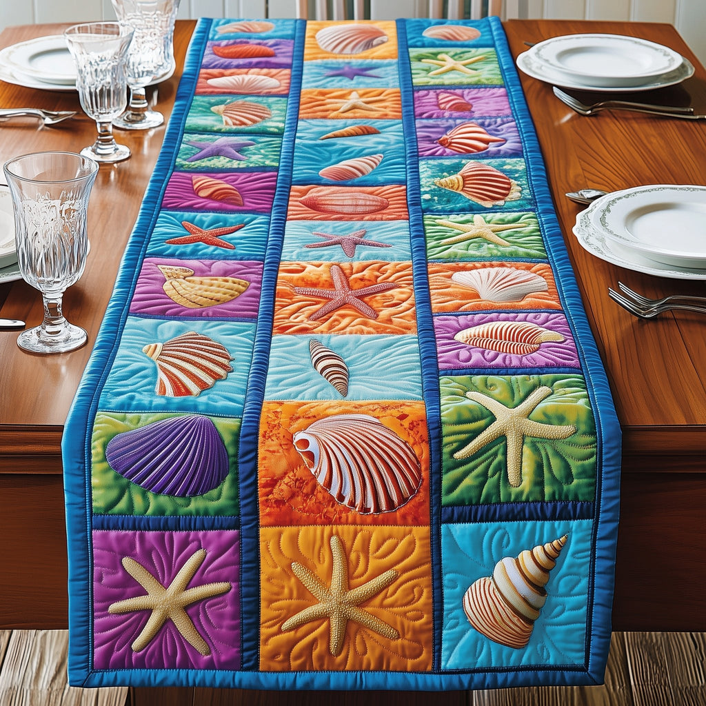 Seashells Table Runner