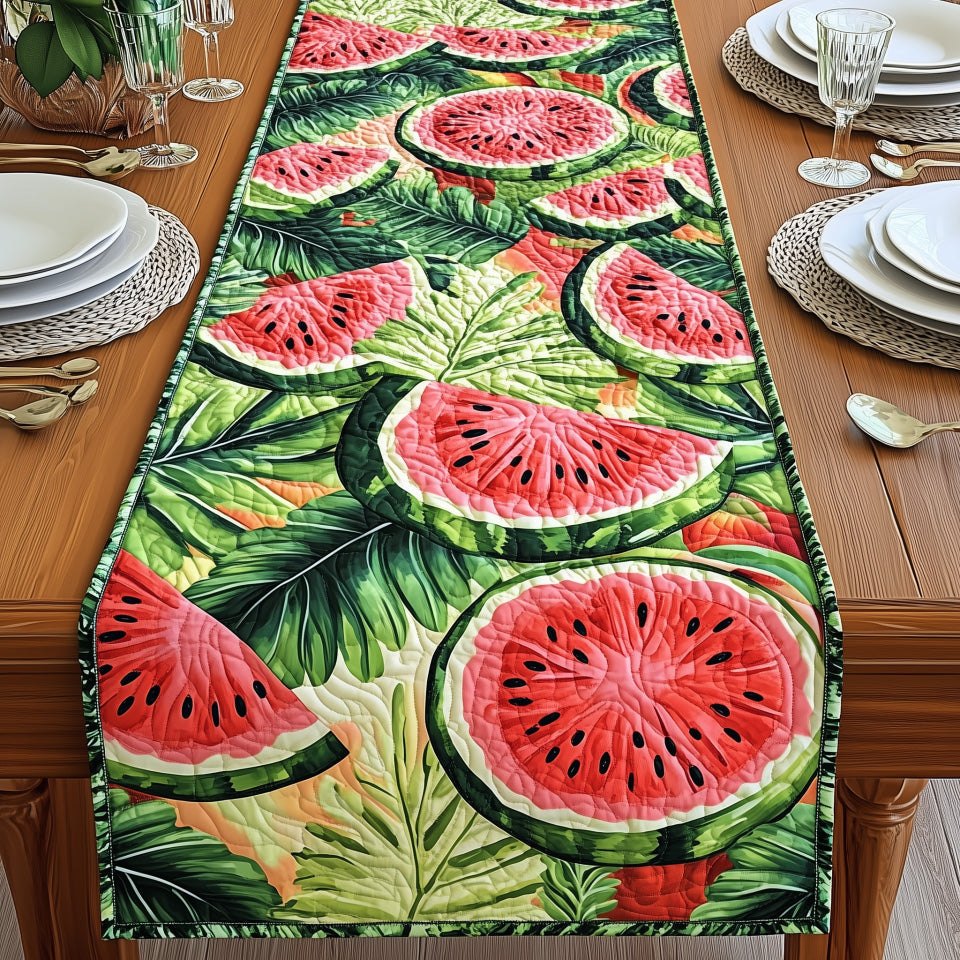 Tropical Watermelon Table Runner