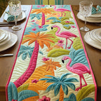 Summer Flamingo Table Runner