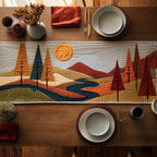 Autumn Forest Table Runner
