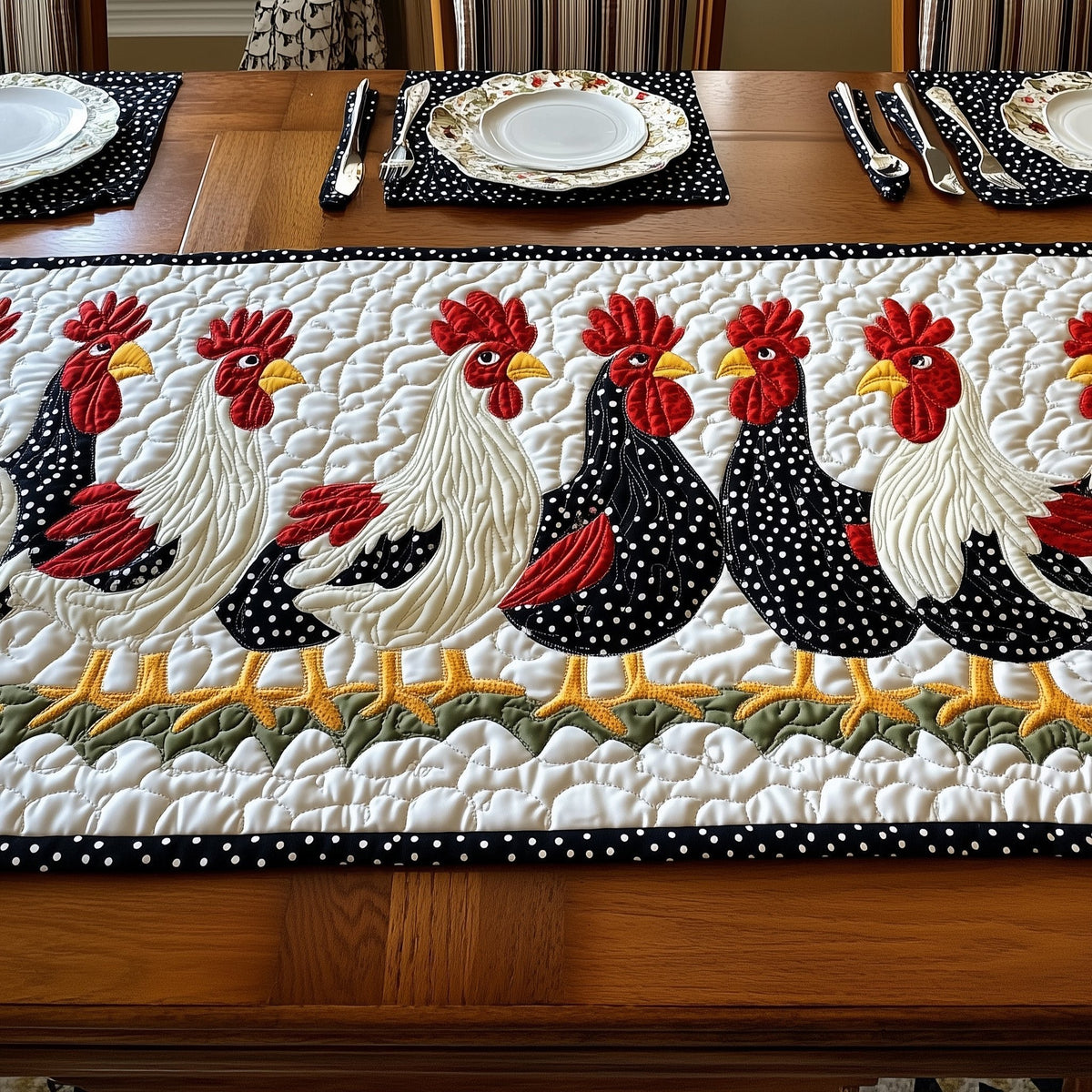 Clurky Crew Table Runner