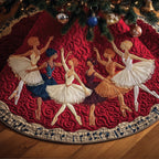 Ballet Stage Christmas Tree Skirt