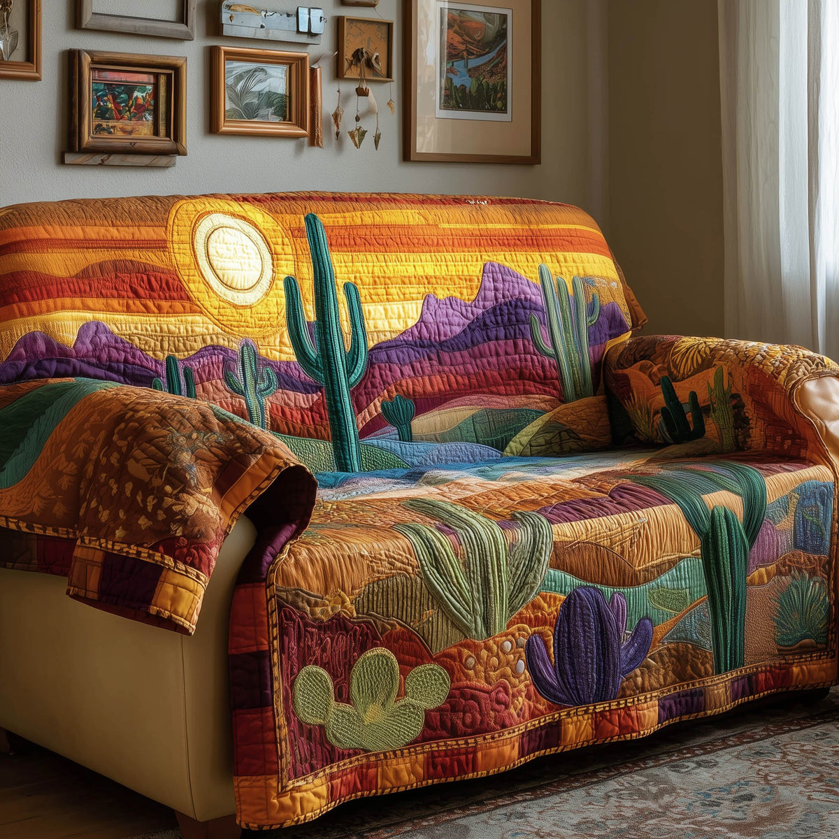 Desert Mesa at Sunset Sofa Cover