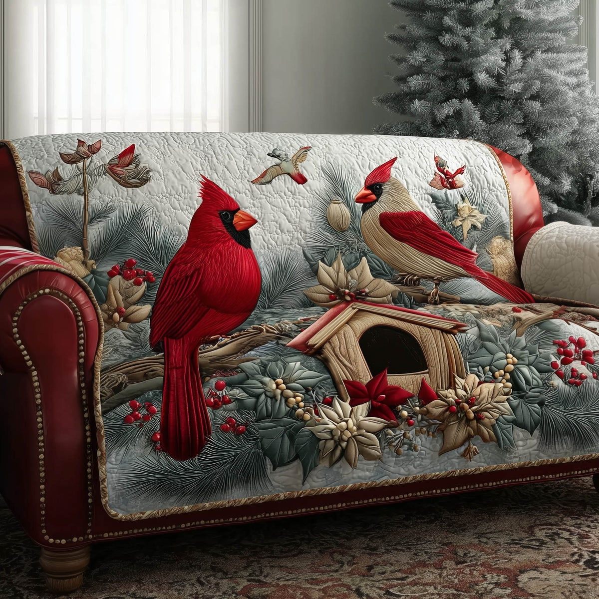 Cardinal Nest Sofa Cover
