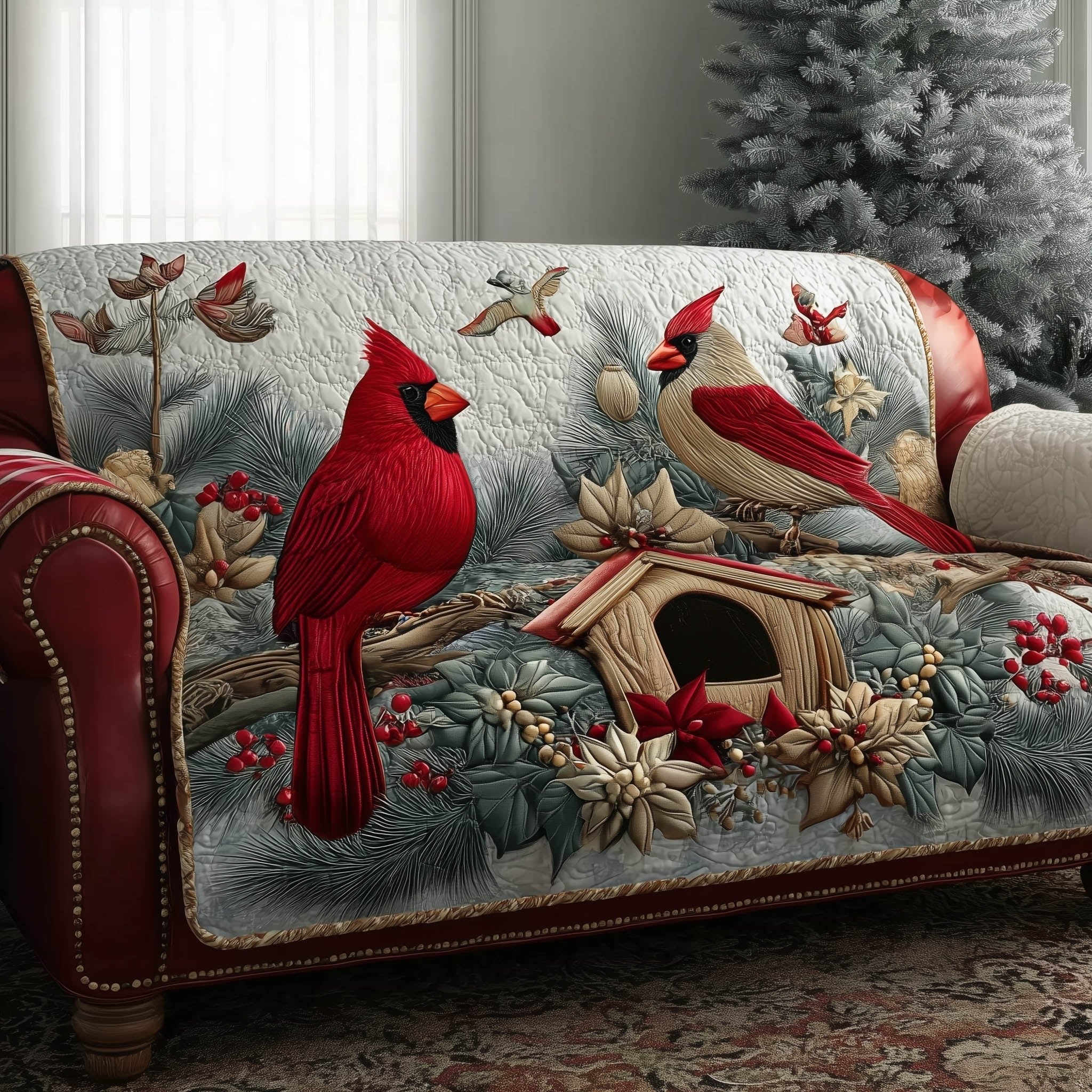 Cardinal Nest Sofa Cover