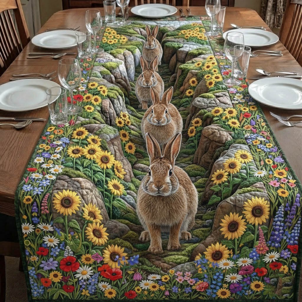 Bunny Heaven Table Runner