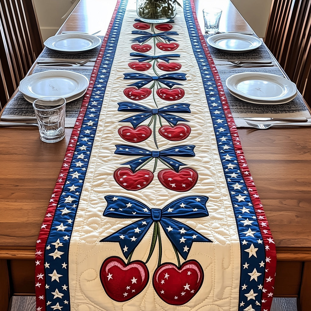 Cherries Table Runner