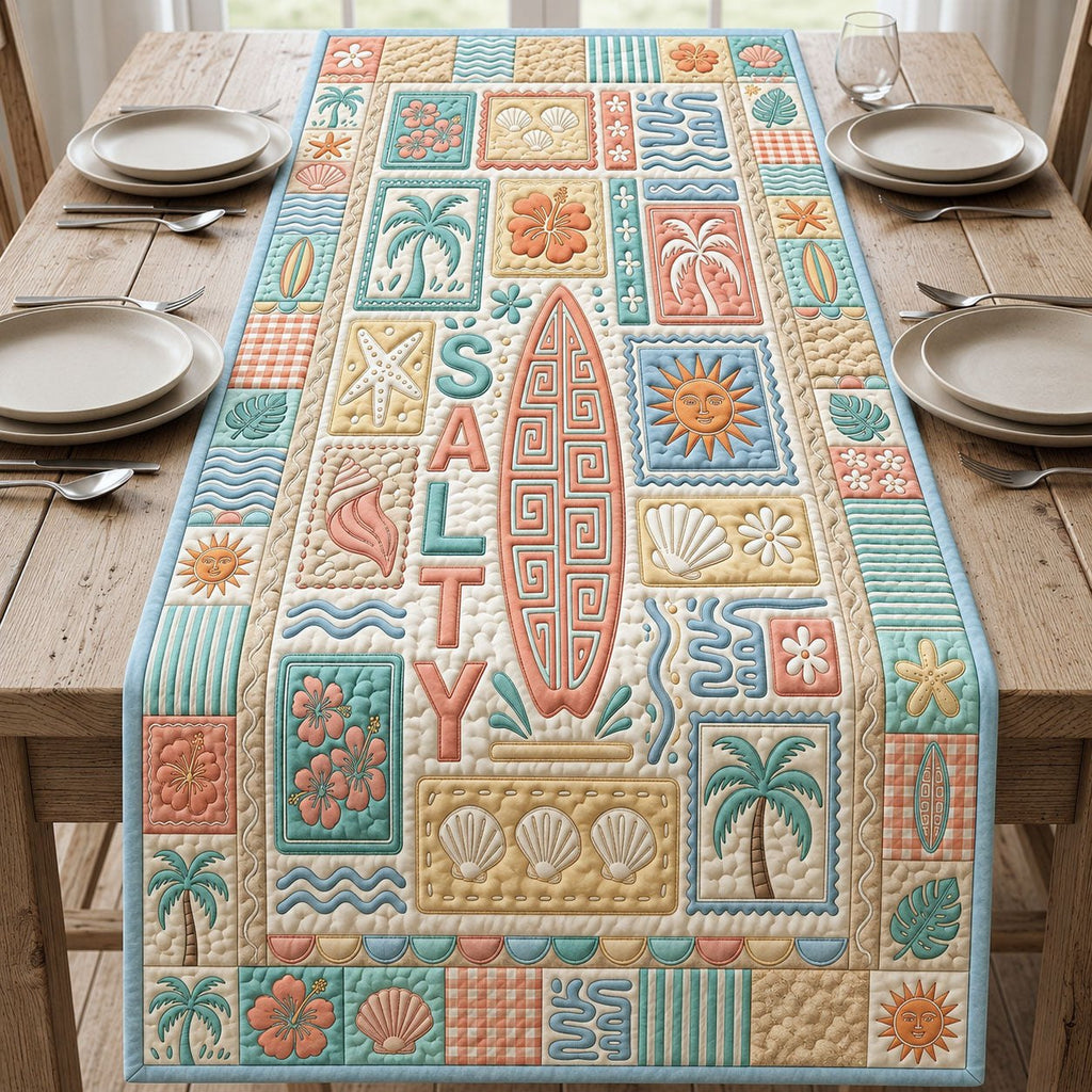 Salty Beach Table Runner
