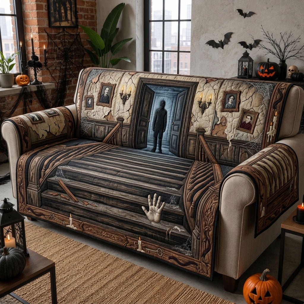 The Haunted Staircase Sofa Cover