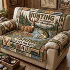 Hunting Solved Most of the Problems Fishing Solves the Rest Sofa Cover