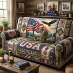 Kneeling Soldier Sofa Cover