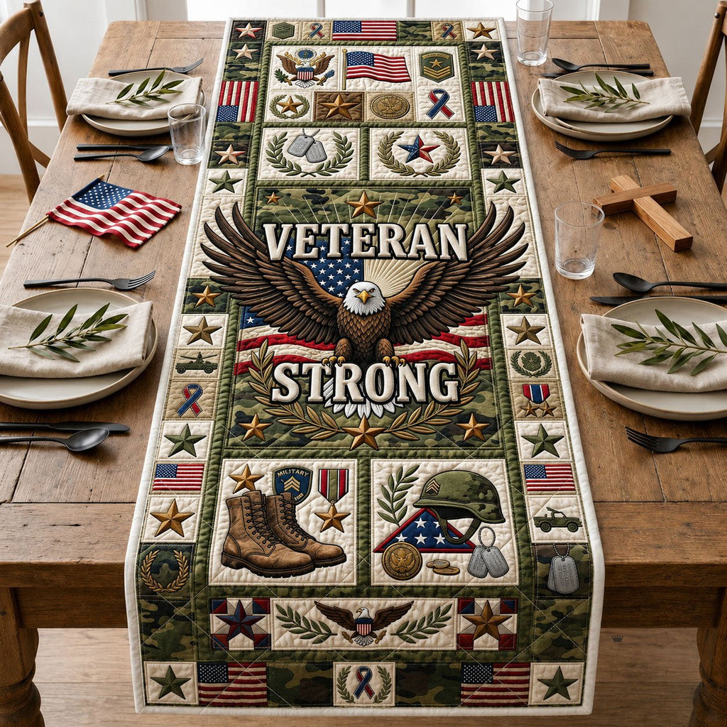 Veteran Strong Table Runner