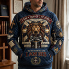 Son of the King hoodie, all-over print