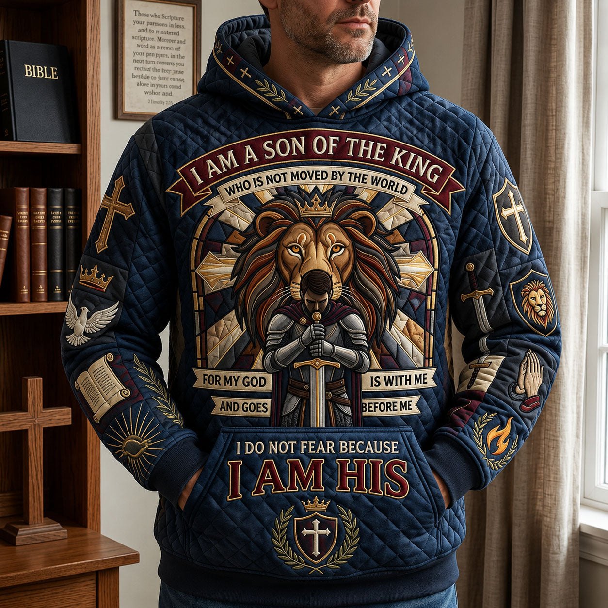 Son of the King hoodie, all-over print