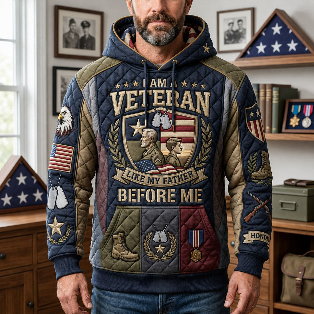 Like My Father hoodie, all-over print