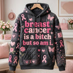 Beat the Cancer hoodie, all-over print