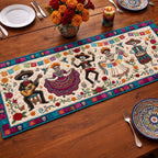 Dancing Skeletons Table Runner