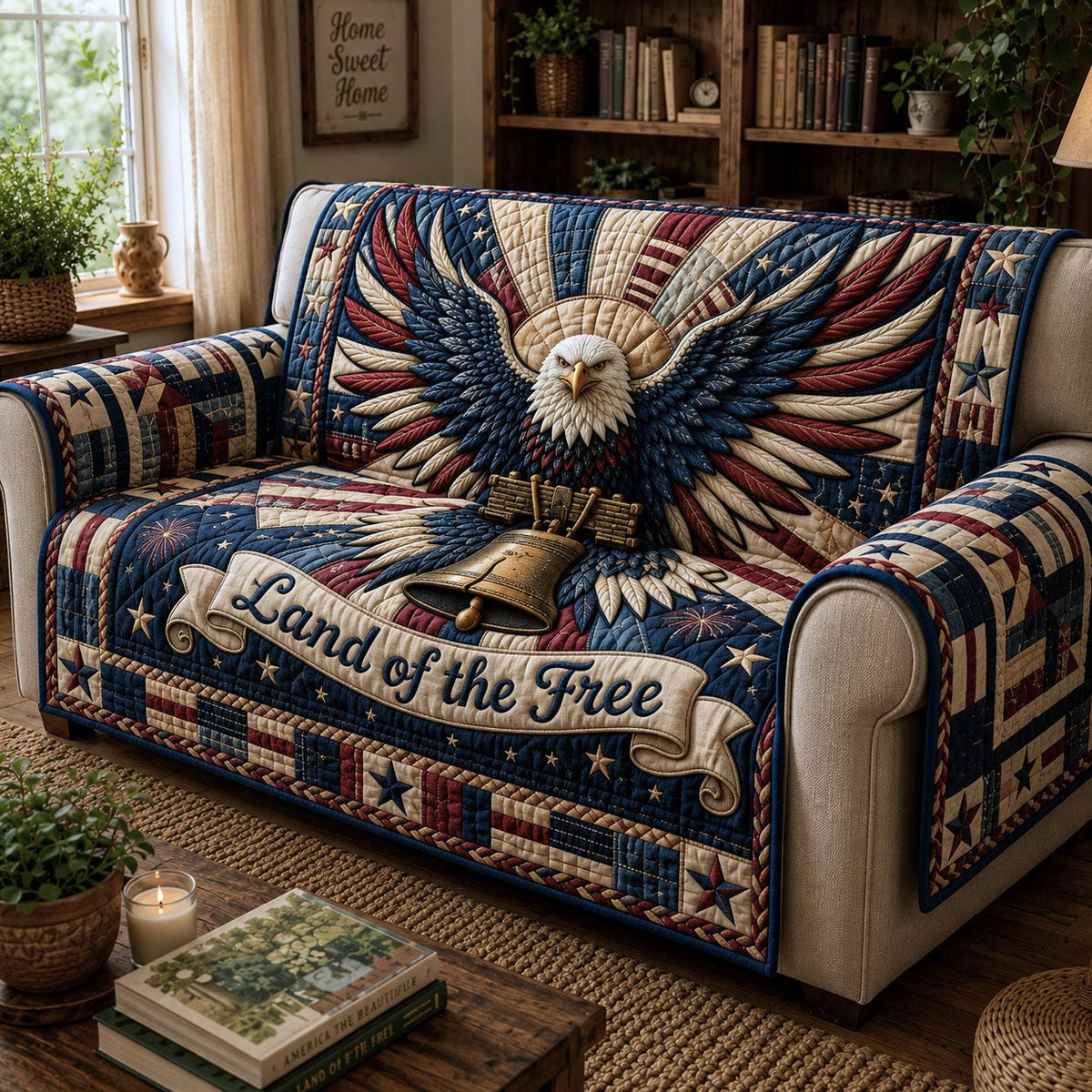 Land of the Free D221 Sofa Cover