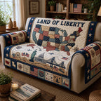 Land of Liberty Sofa Cover