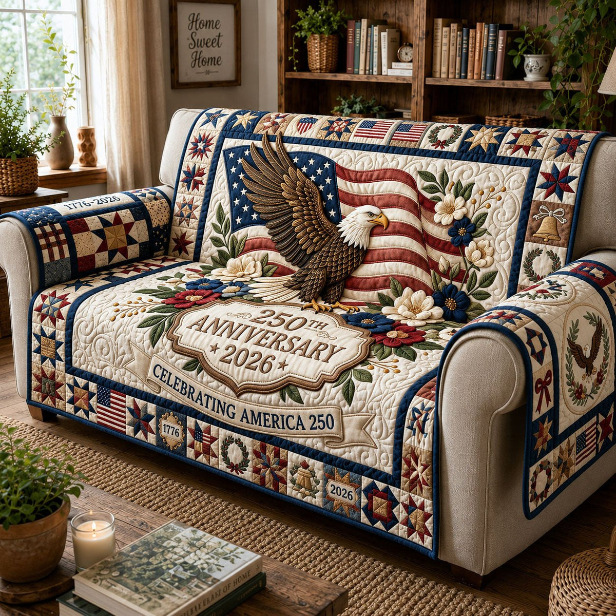 Celebrating America 250 Sofa Cover