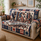 Land for the Free Sofa Cover