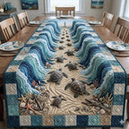 Baby Turtles Crossing the Sand Table Runner