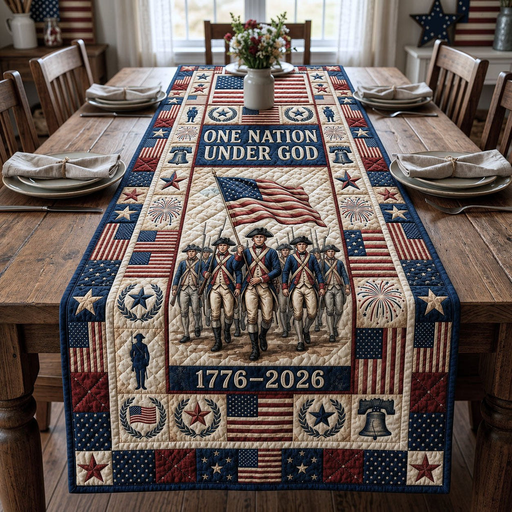One Nation Under God Table Runner