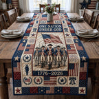One Nation Under God Table Runner