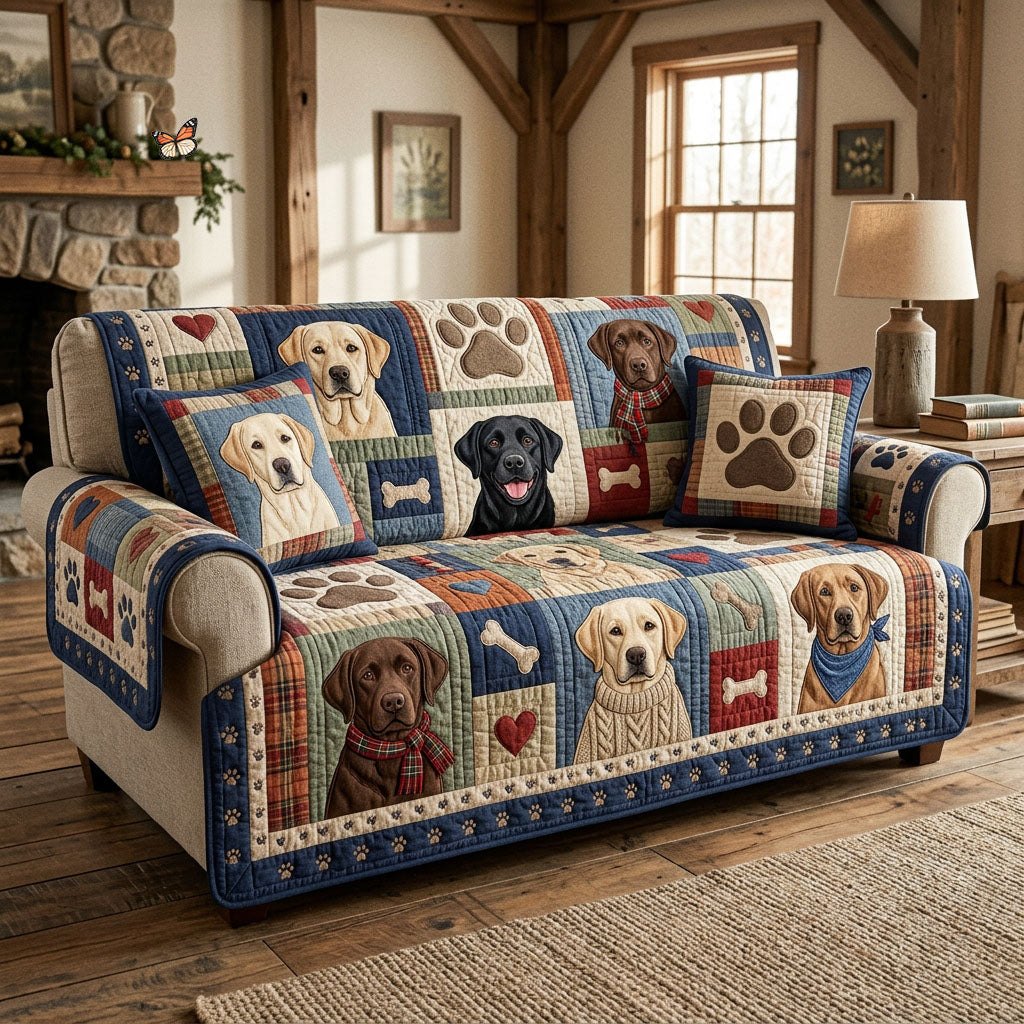 Labrador Retriever Sofa Cover