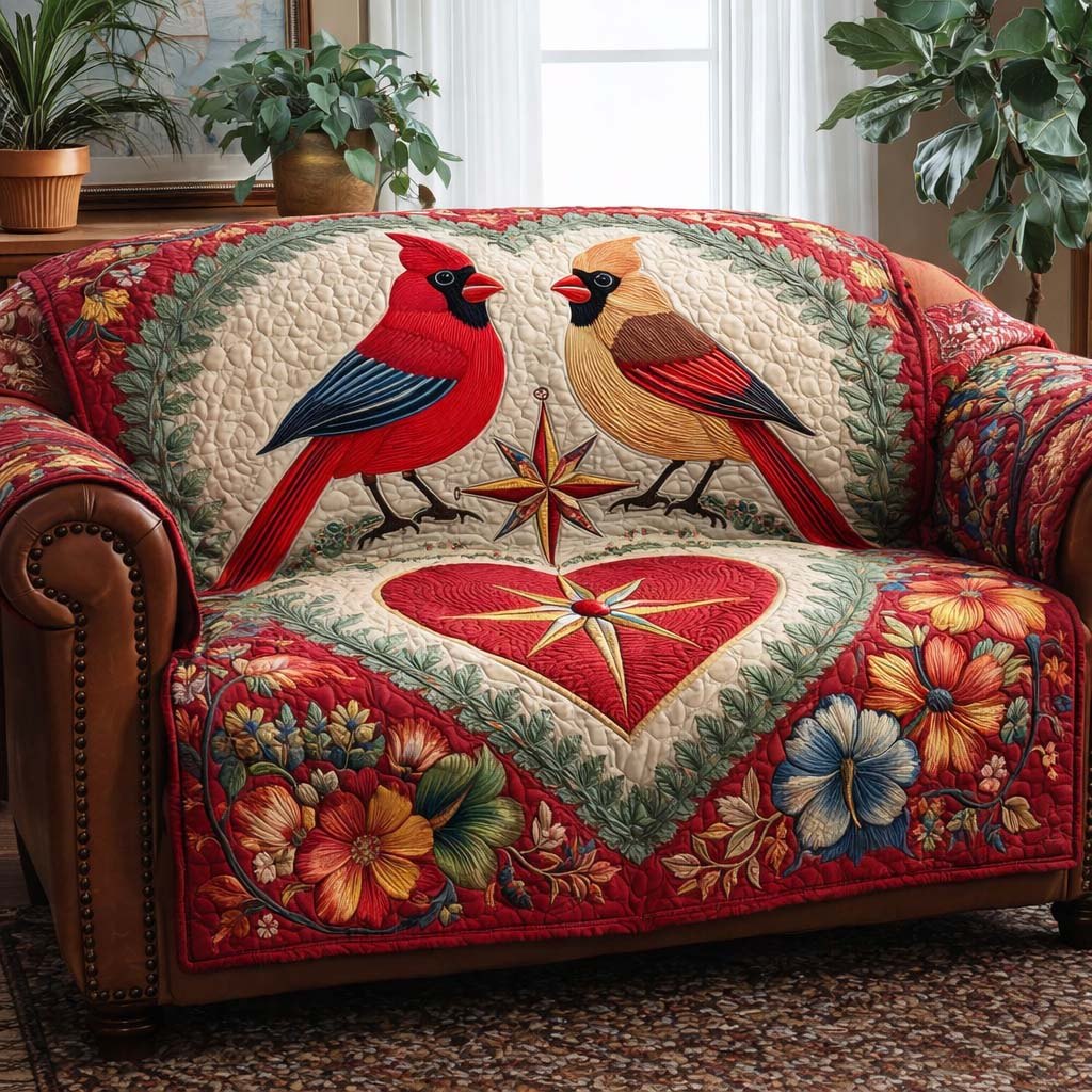 Love Compass Sofa Cover