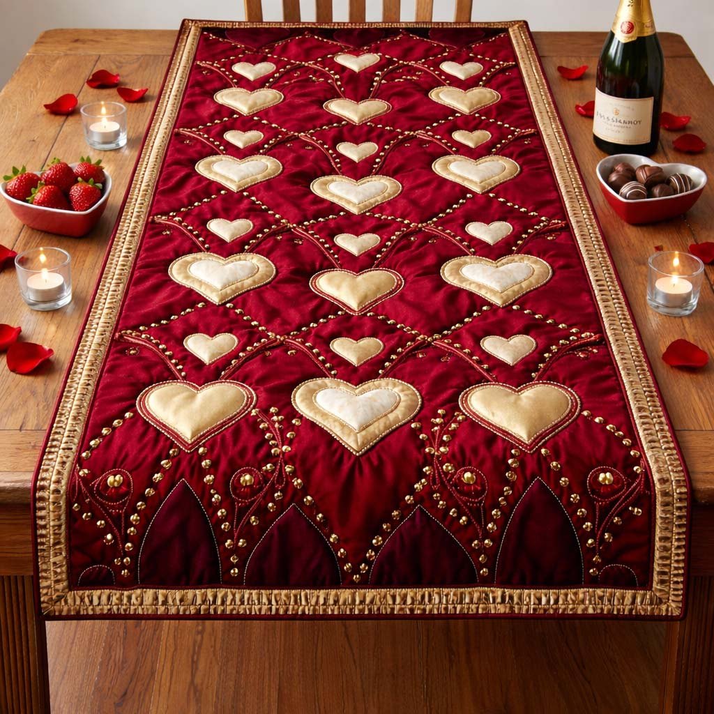 Valentine Love Table Runner