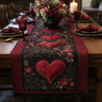 Ruby Heritage Table Runner