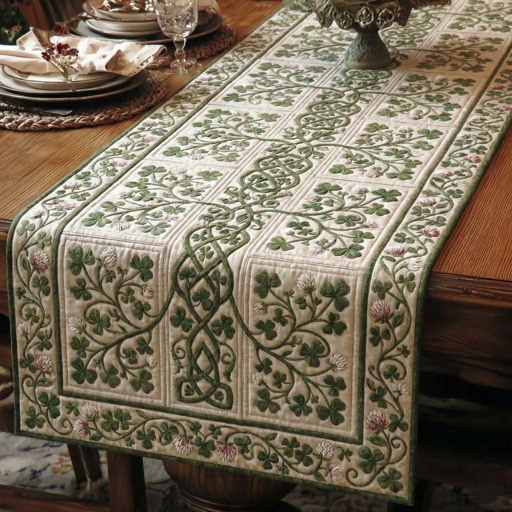 Celtic Garden Table Runner