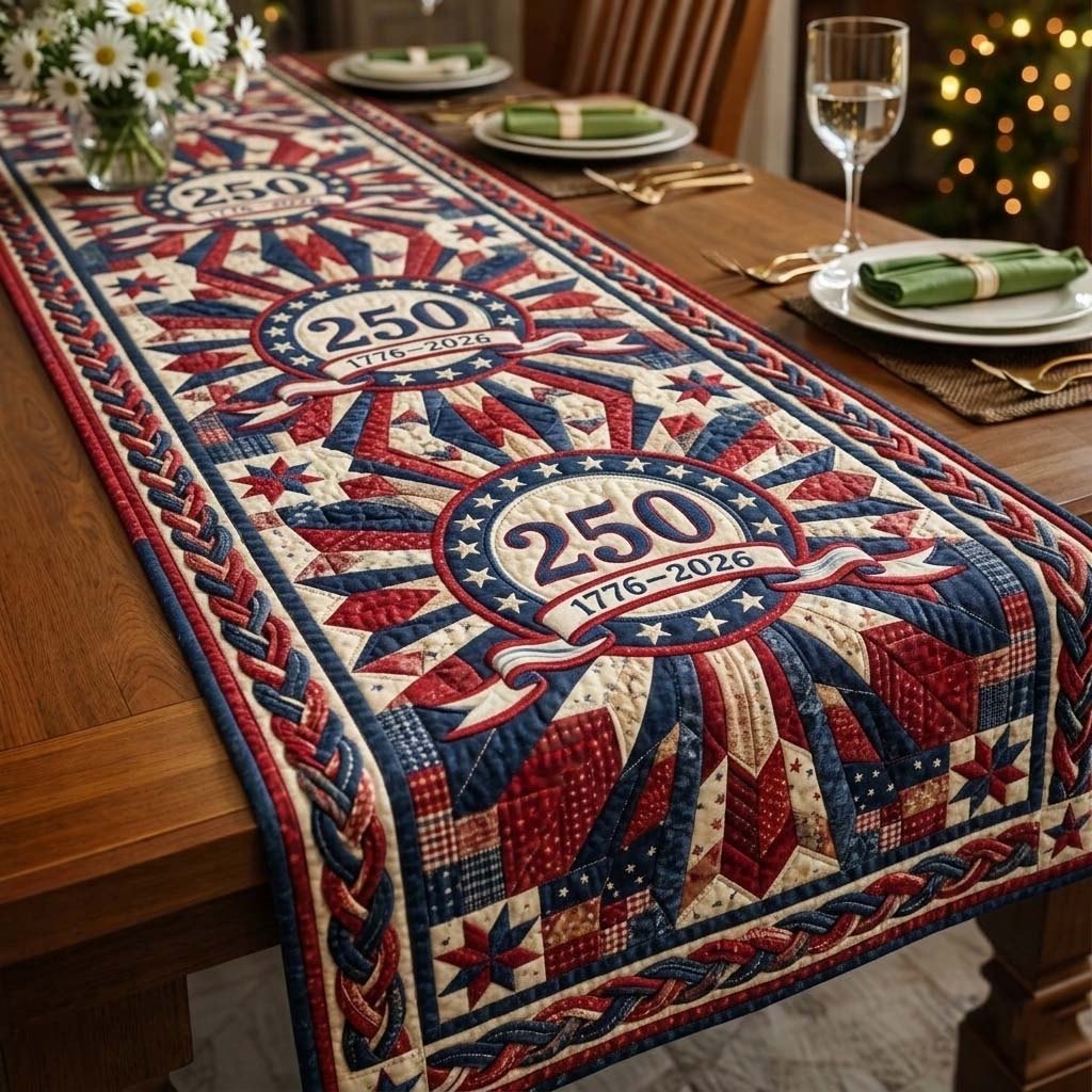 America Spirit Table Runner