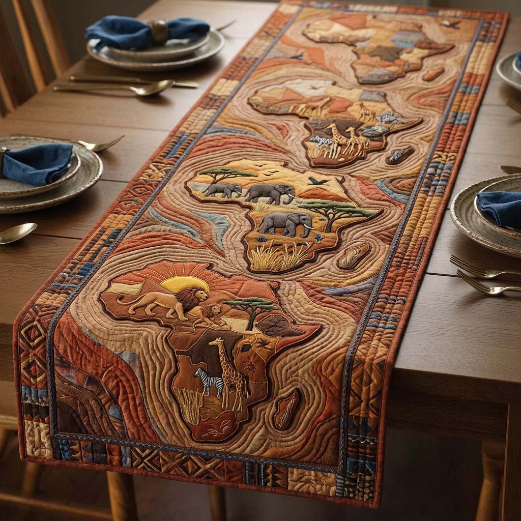 Africa Spirit Table Runner