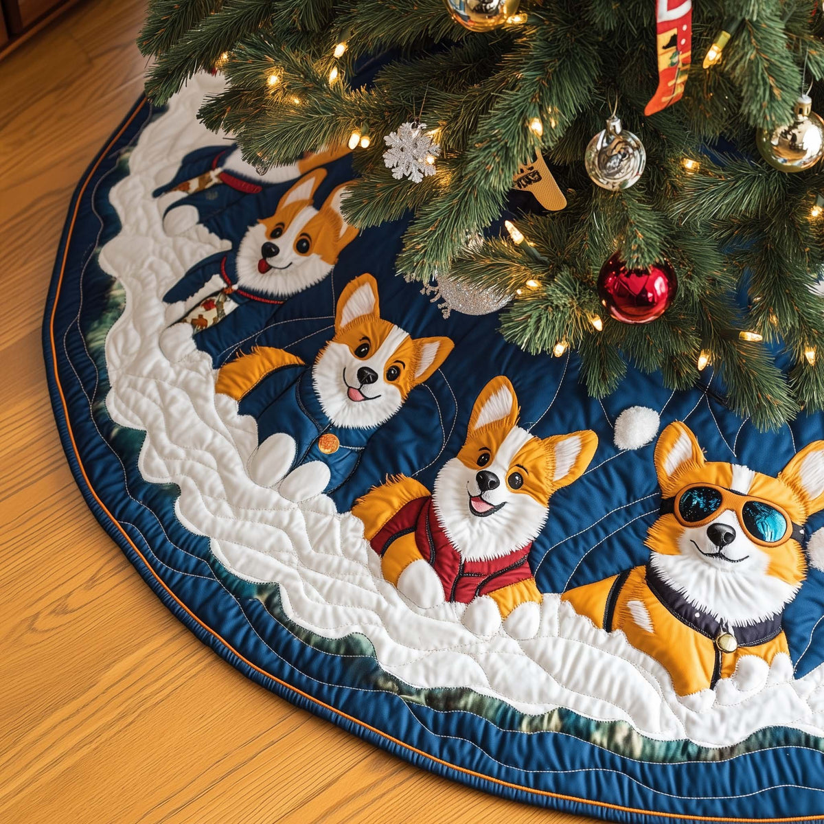 Winter Adventure Christmas Tree Skirt