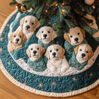 Wrapped in Warmth Christmas Tree Skirt