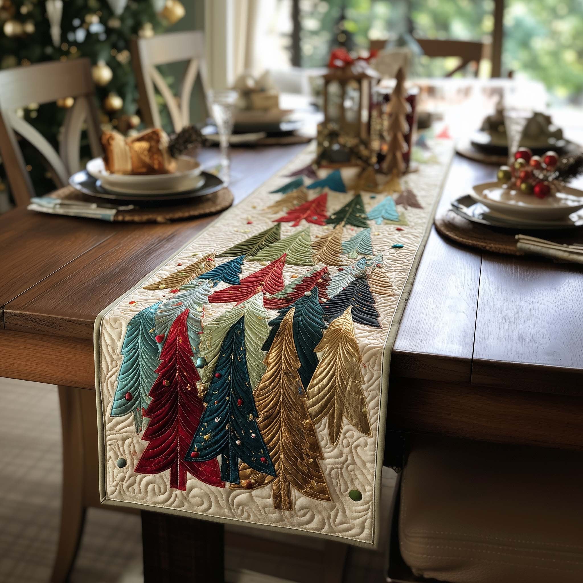 Whimsical Forest Table Runner