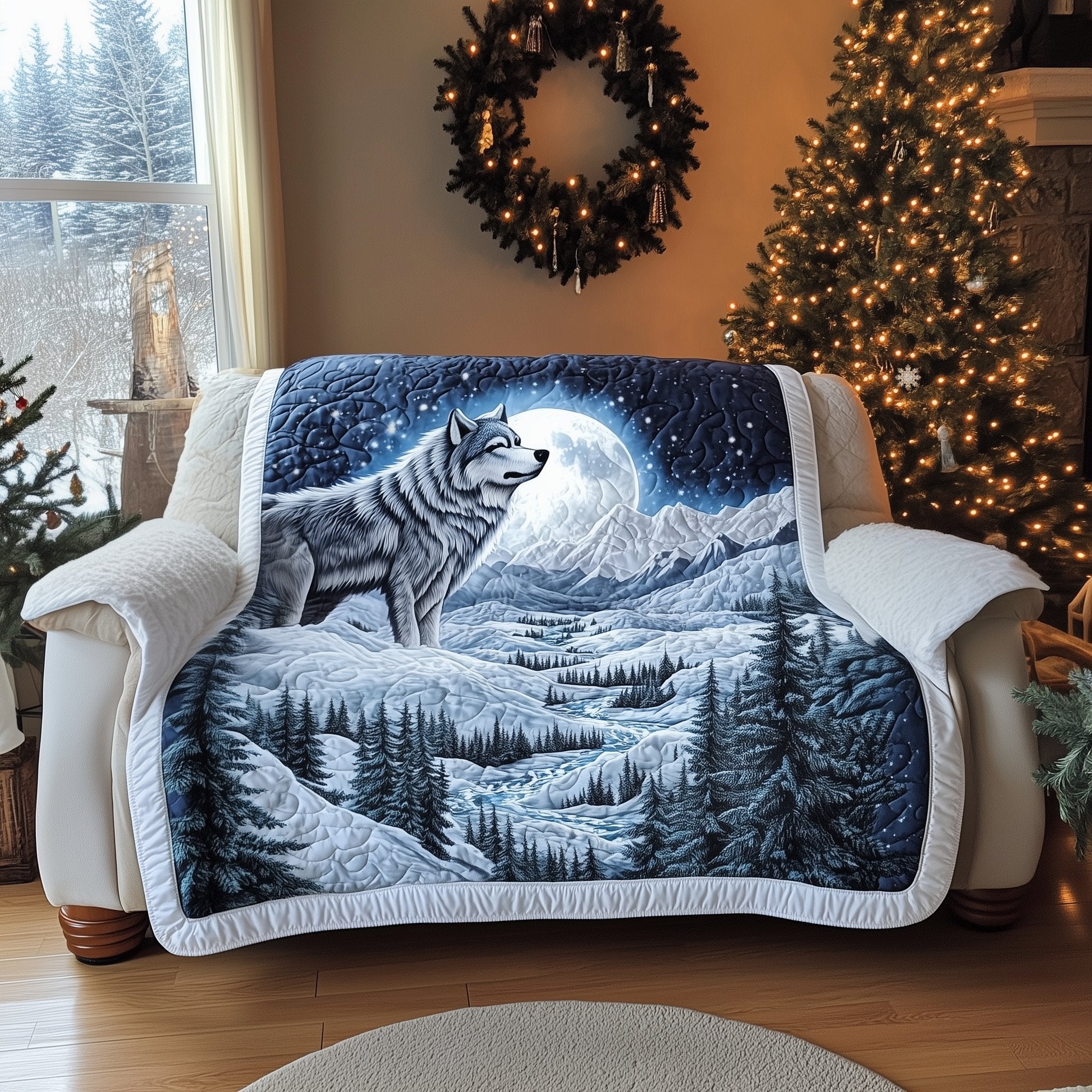 Glacier Howl Sofa Cover