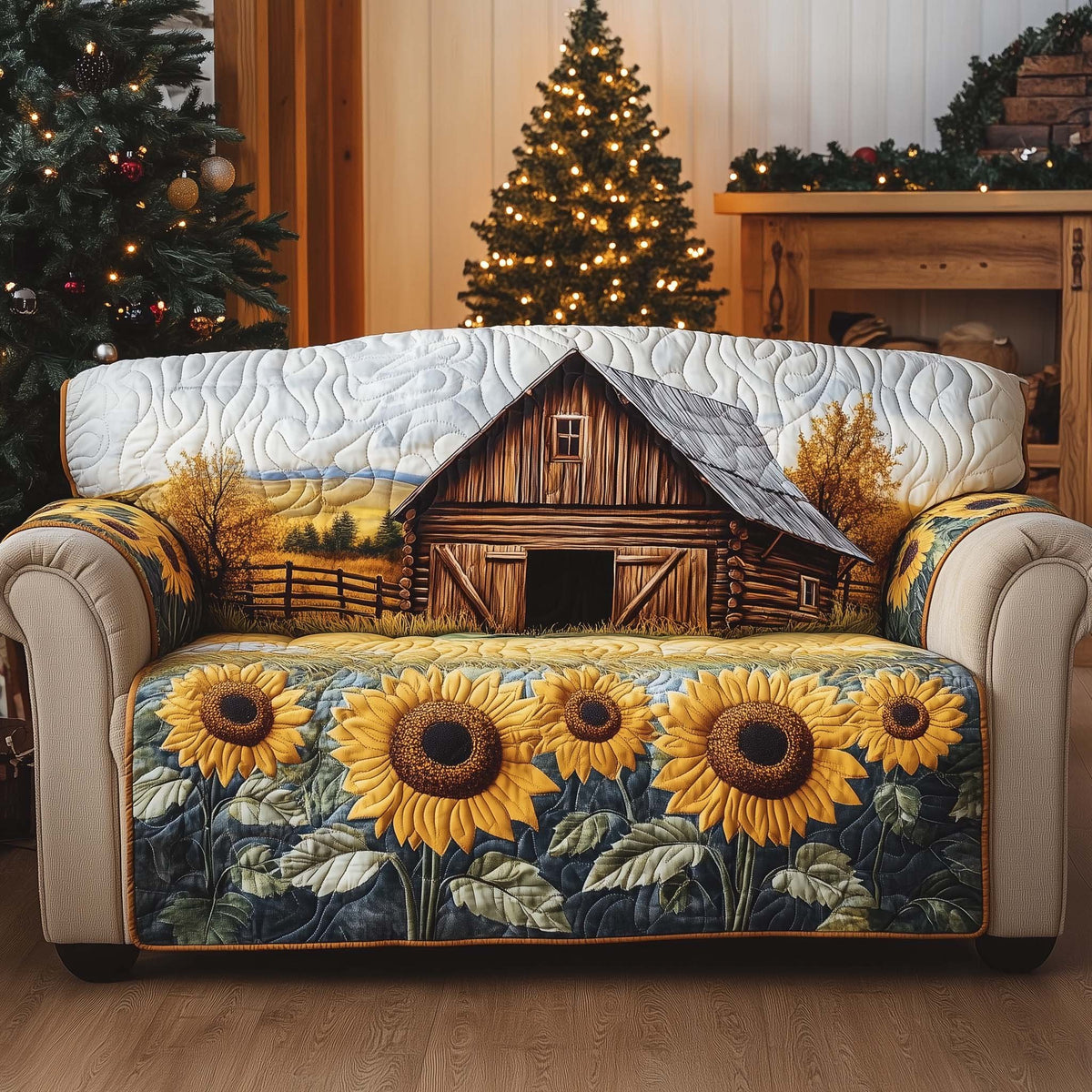 Rustic Barn Sofa Cover