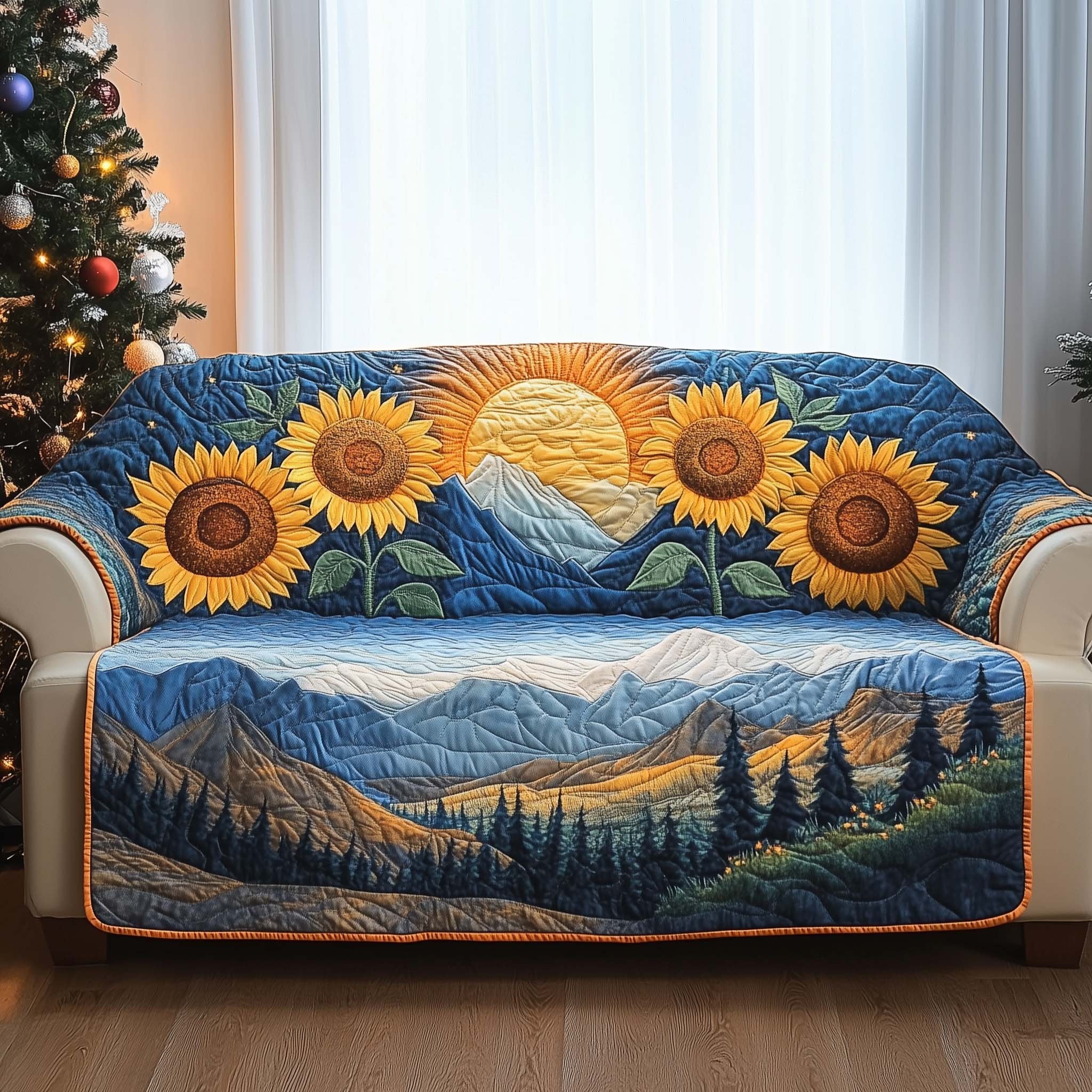 Mountain Crown Sofa Cover