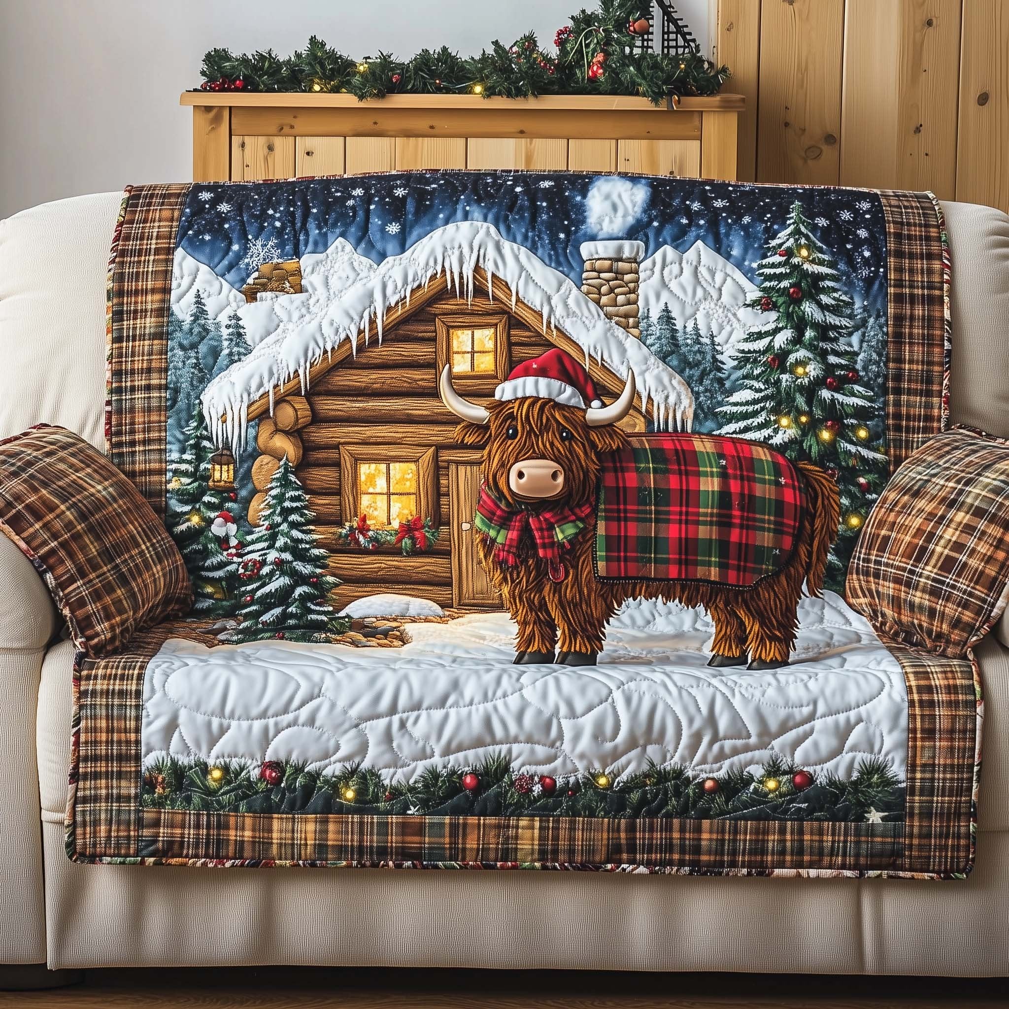 Cabin Warmth Sofa Cover