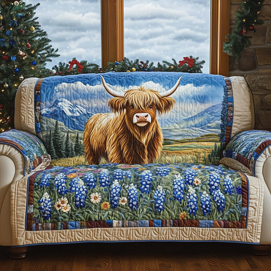 Bluebonnet Serenity Sofa Cover