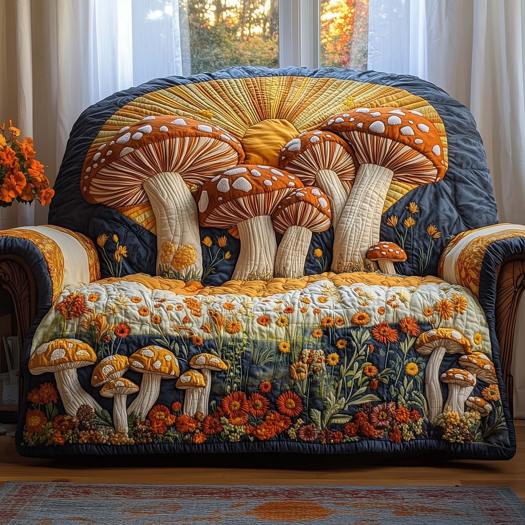 Mushroom Serenity Sofa Cover
