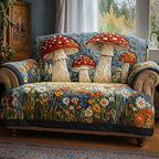 Floral Canopy Sofa Cover