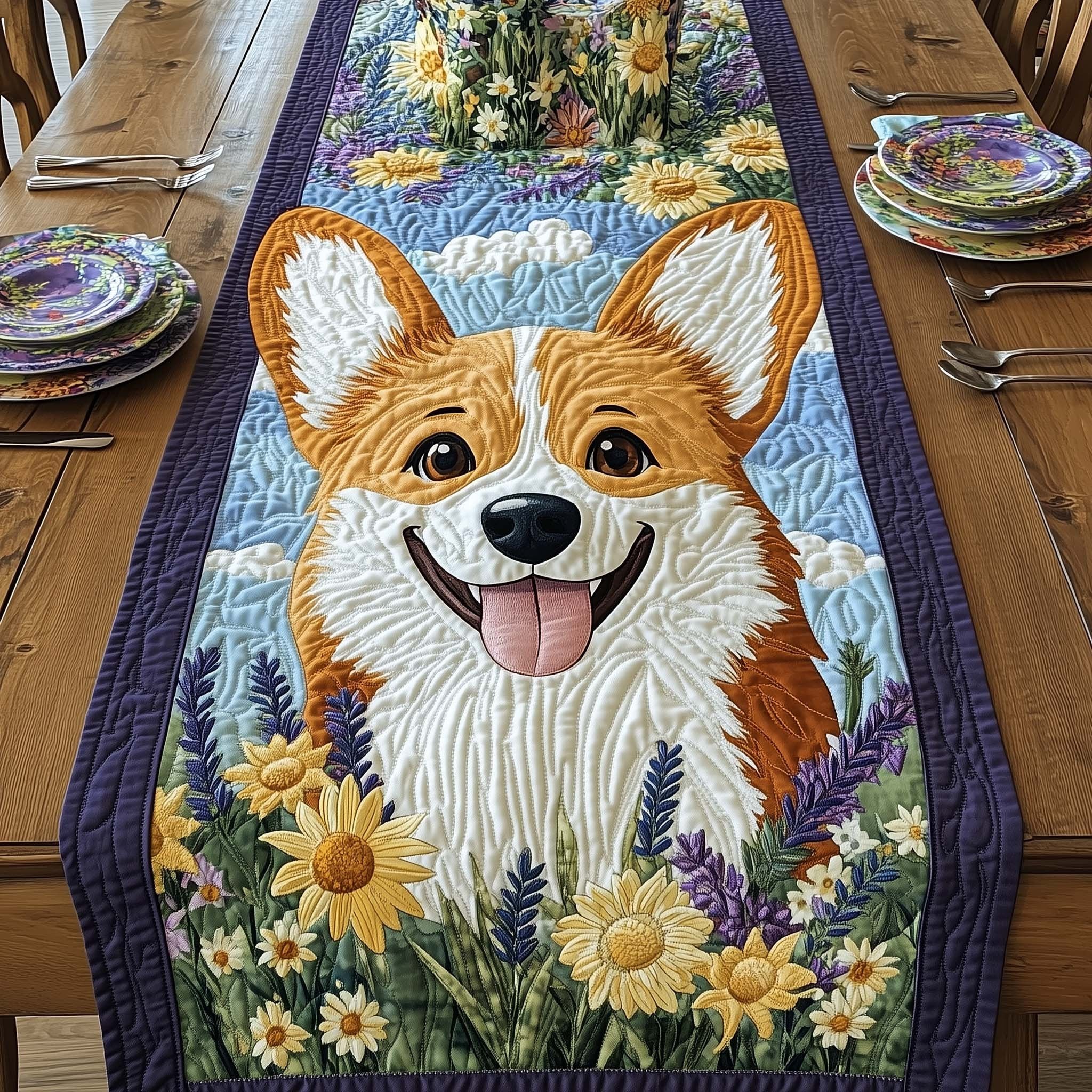 Wildflower Joy Table Runner