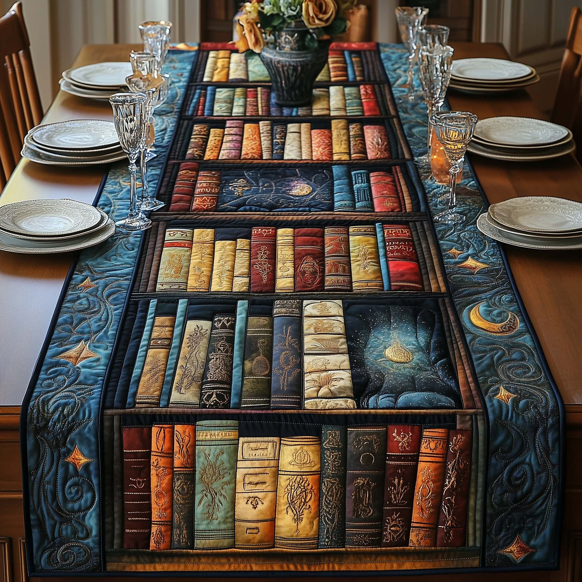 Mystic Library Table Runner