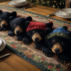 Winter Cubs Table Runner