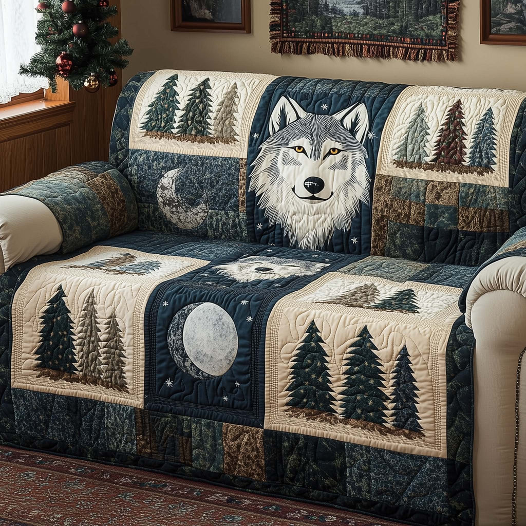 Lunar Wolf Sofa Cover