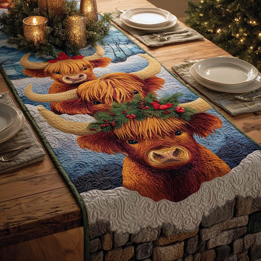 Winter Highlands Table Runner